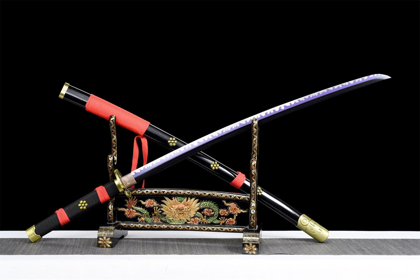 Black Enma Katana Sword
