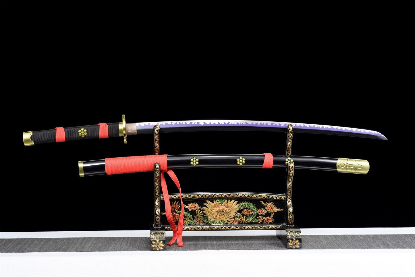 Black Enma Katana Sword