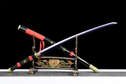 Black Enma Katana Sword